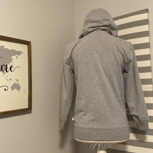 Tommy Bahama Gray Lightweight Zipper Front Long Sleeve Hooded Jacket Size Large - Picture 6 of 8